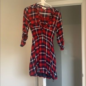 Flannel dress